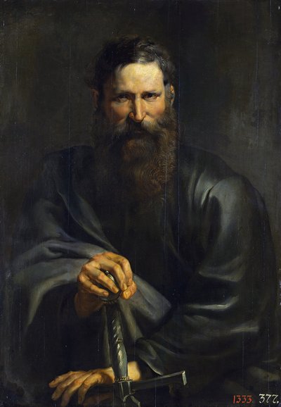De apostel Paulus door Peter Paul Rubens