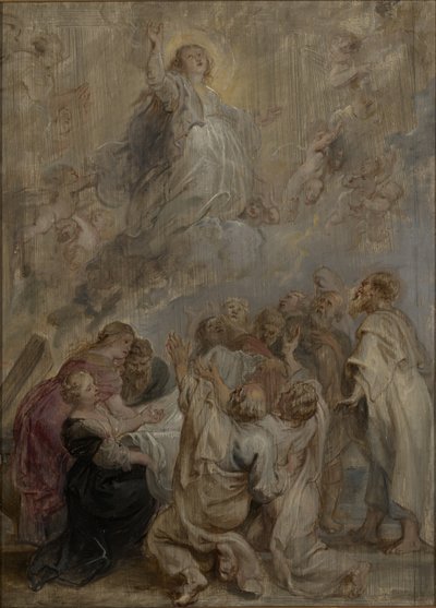 De Hemelvaart van de Maagd door Peter Paul Rubens