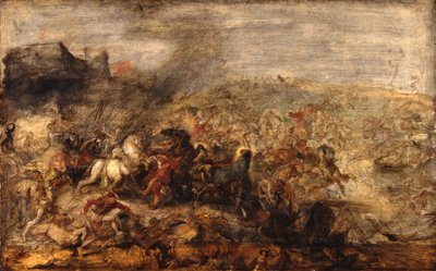 De verovering van Tunis door Karel V door Peter Paul Rubens