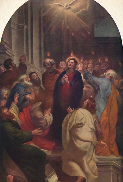 De Nederdaling van de Heilige Geest door Peter Paul Rubens