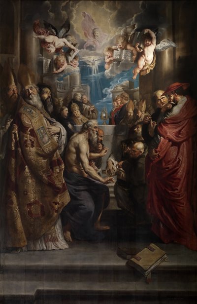 De Disputatie van het Heilig Sacrament, ca. 1609 door Peter Paul Rubens