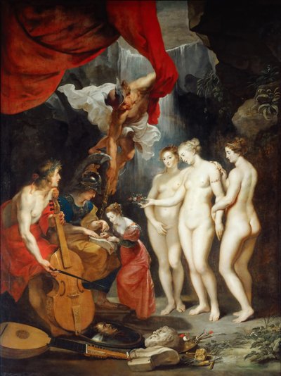De opvoeding van de prinses. De Marie de Medici-cyclus door Peter Paul Rubens