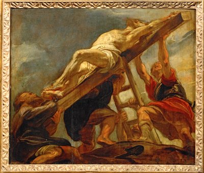 De Kruisverheffing door Peter Paul Rubens