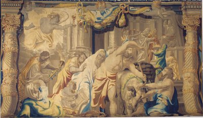 De Eucharistie overwint de heidense offers, Brussel, tweede helft van de 17e eeuw door Peter Paul Rubens