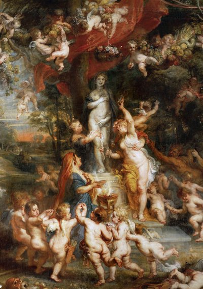 Het feest van Venus door Peter Paul Rubens