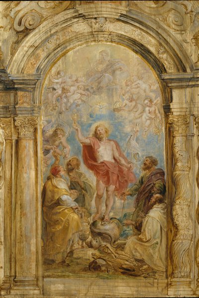 De Verheerlijking van de Eucharistie, ca. 1630-32 door Peter Paul Rubens