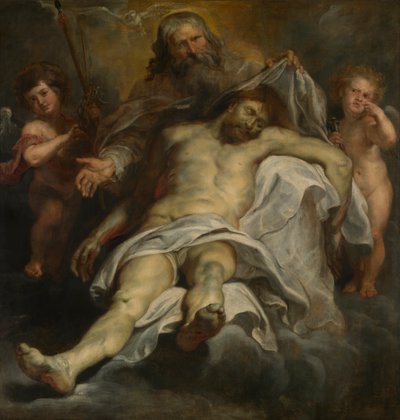 De Heilige Drie-eenheid door Peter Paul Rubens