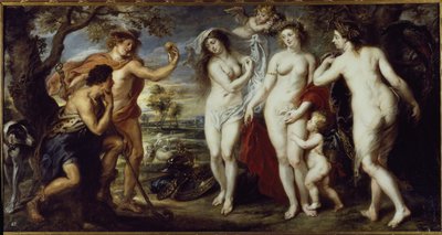 Het oordeel van Paris door Peter Paul Rubens