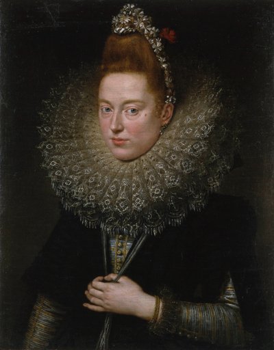 De dame van Licnidi door Peter Paul Rubens
