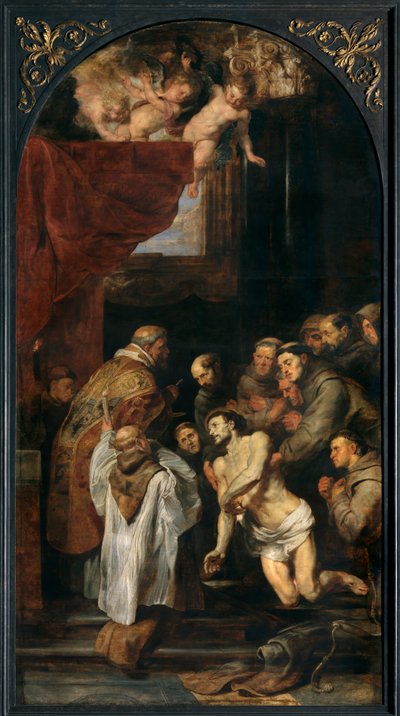 De Laatste Communie van Franciscus van Assisi door Peter Paul Rubens