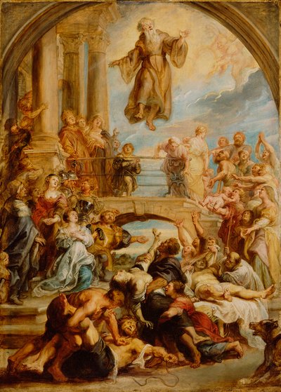 De Wonderen van Sint Franciscus van Paola, c.1627-8 door Peter Paul Rubens