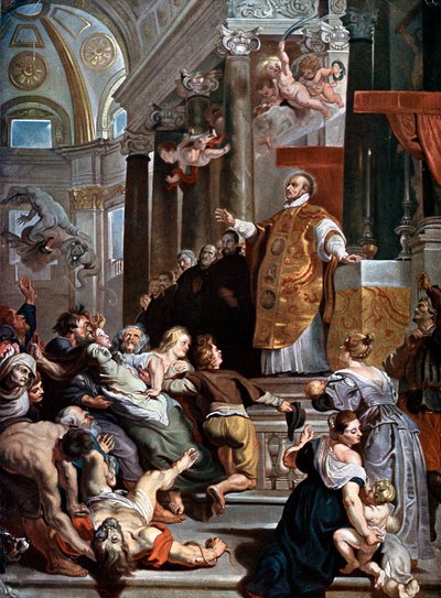 De wonderen van Sint Ignatius Loyola, ca. 1617-1618 door Peter Paul Rubens