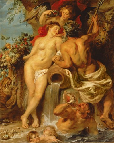 De vereniging van Aarde en Water, c.1618 door Peter Paul Rubens