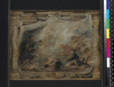 De overwinning van de Eucharistie op de ketterij, ca. 1625-26 door Peter Paul Rubens