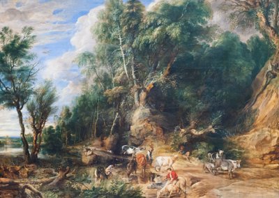 De Waterplaats door Peter Paul Rubens