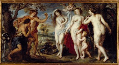 Het oordeel van Parijs door Peter Paul Rubens