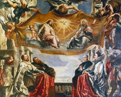 Drie-eenheid aanbeden door de familie Gonzaga door Peter Paul Rubens