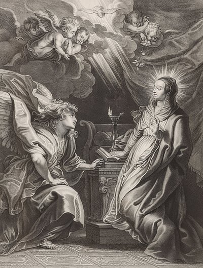 Verkondiging door Peter Paul Rubens