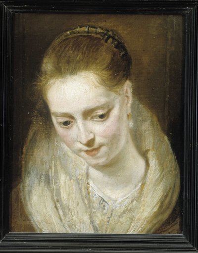 Studie van een vrouw door Peter Paul Rubens