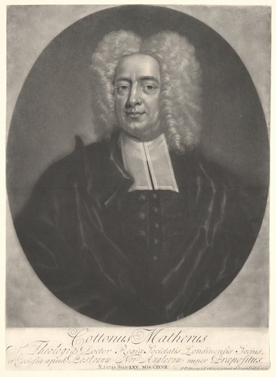Cotton Mather door Peter Pelham