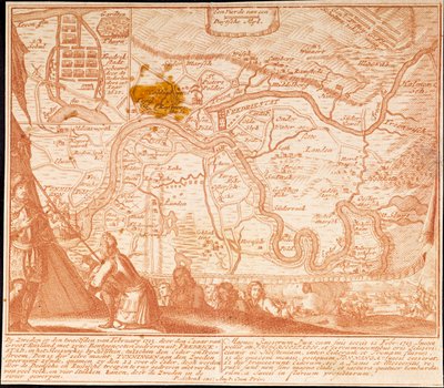 De verovering van Friedrichstadt op 12 februari 1713 door Peter Schenk