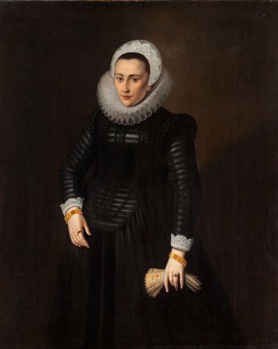 Portret van Barbara de Herlin door Peter Tillemans