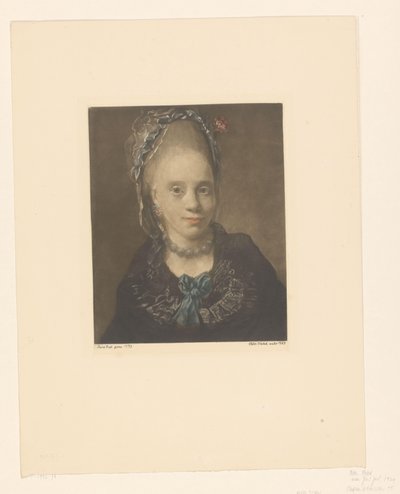 Portret van een dame door Peter Vilhelm Ilsted