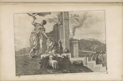 Offer van Isaak door Peter van Liesebetten