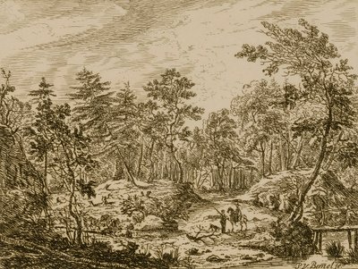 Landschap door Peter von Bemmel