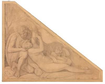 Apoll und Daphne door Peter von Cornelius