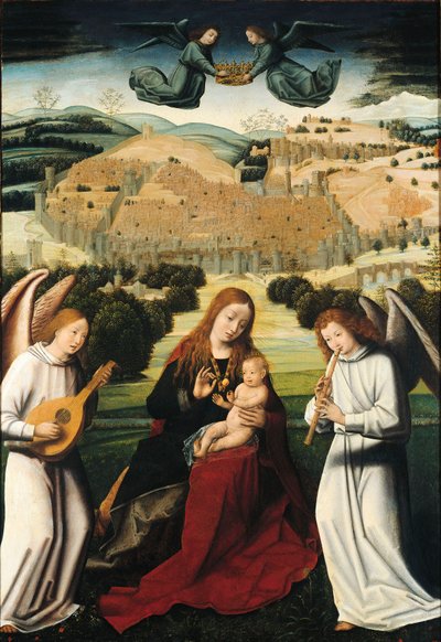 De Maagd van Granada door Petrus Christus