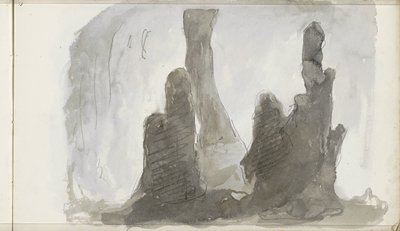 Stalagmieten door Petrus Johannes Schotel