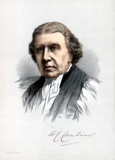 Archibald Campbell Tait, aartsbisschop van Canterbury, ca. 1890 door Petter and Galpin Cassell