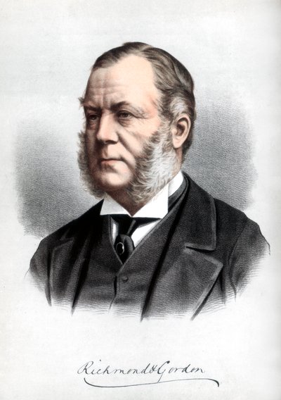 Charles Henry Gordon-Lennox, Hertog van Richmond en Gordon, ca. 1890 door Petter and Galpin Cassell