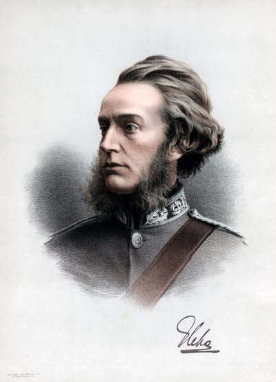 Francis Charteris, 10e Graaf van Wemyss, Britse Whig-politicus, ca. 1890 door Petter and Galpin Cassell