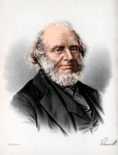 John Russell, 1e Graaf Russell, Engelse Whig en Liberale politicus, ca. 1890 door Petter and Galpin Cassell