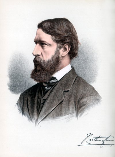 Spencer Compton Cavendish, Markies van Hartington, Britse liberale staatsman, ca. 1890 door Petter and Galpin Cassell