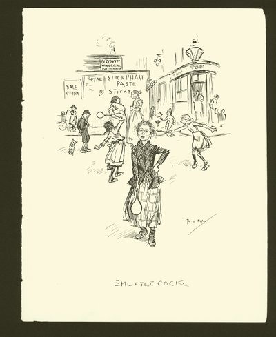 Illustratie voor Phil Mays Gutter-Snipes door Phil May