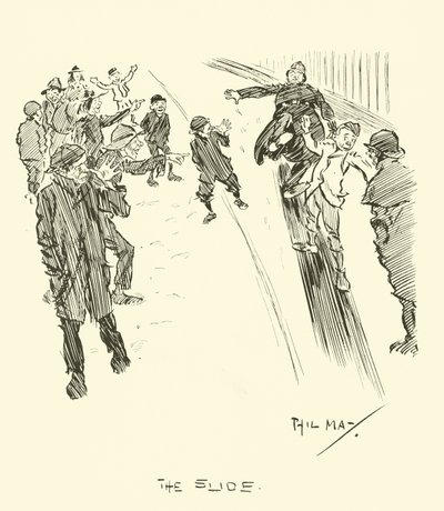 Illustratie voor Phil Mays Gutter-Snipes door Phil May