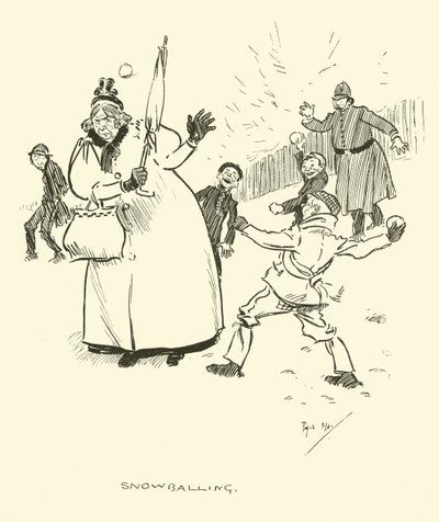 Illustratie voor Phil Mays Gutter-Snipes door Phil May