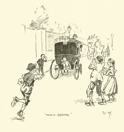 Illustratie voor Phil Mays Gutter-Snipes door Phil May