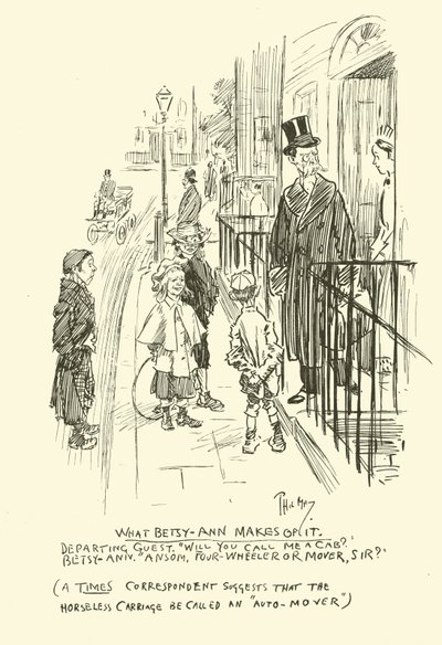 Illustratie voor Phil Mays Gutter-Snipes door Phil May