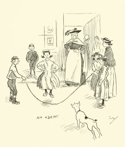 Illustratie voor Phil Mays Gutter-Snipes door Phil May