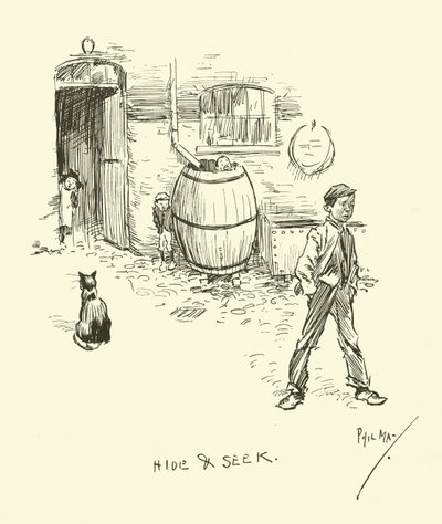 Illustratie voor Phil Mays Gutter-Snipes door Phil May