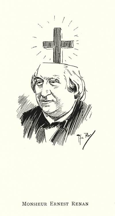 Monsieur Ernest Renan door Phil May