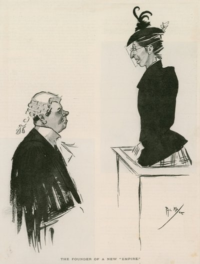 De oprichter van een nieuw Rijk cartoon door Phil May