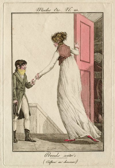 Neem het snel (kapsel) door Philibert-Louis Debucourt