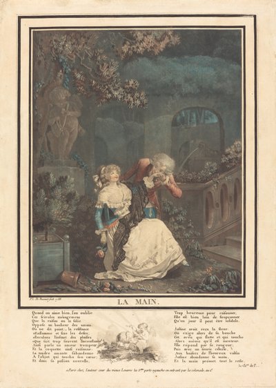 De Hand door Philibert Louis Debucourt