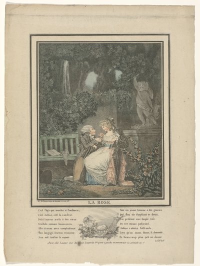 De Roos, 1788 door Philibert Louis Debucourt