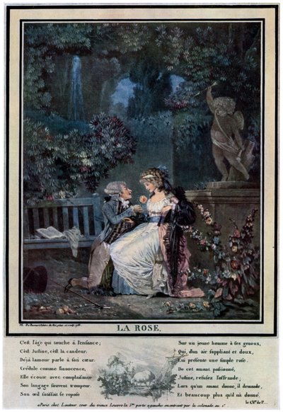 De Roos, 1788 door Philibert Louis Debucourt